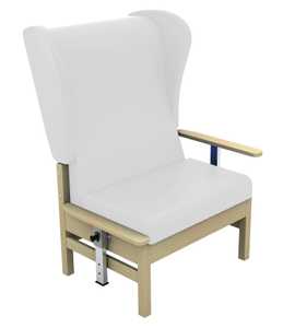 Atlas High Back 40st Bariatric Chair with Wings and Drop Arms