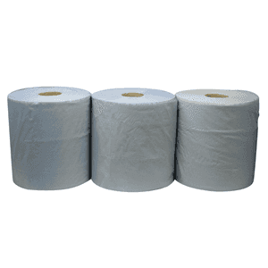 Centrefeed Rolls - 3ply - Flat Sheet - Blue