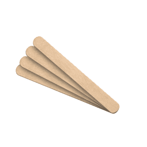 Timesco Wooden Tongue Depressors Smooth/Rounded - Non Sterile