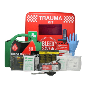 BleedSave Trauma Cabinet with Comprehensive Bleed Control Kits