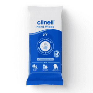 Clinell Antibacterial Hand Wipes - 30 Pack