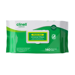Clinell Universal Surface Wipes - Plastic-Free