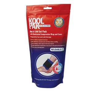 Koolpak Moist Heat Wrap with Elasticated Strap