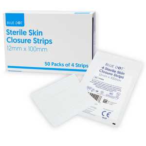 Blue Dot Skin Closure Strips