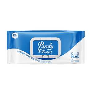 Purely Protect Antibacterial & Virucidal Wipes - Pack