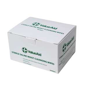 Alcohol Free Sterile Saline Cleansing Wipes