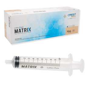 Lifelong Sterile 3PC Luer Slip Syringe, Concentric, Blister Pack (Box 100)