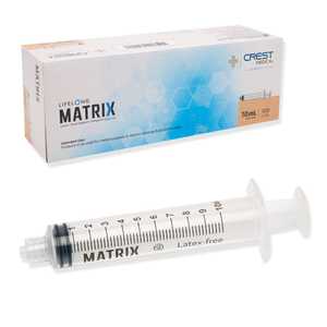 Lifelong Sterile 3PC Luer Lock Syringe - Concentric
