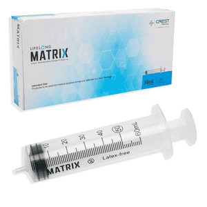 Lifelong Sterile 3PC Luer Slip Syringe - Eccentric