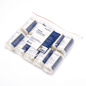 Blue Dot Crepe Bandages