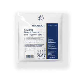 Blue Dot Sterile Gauze Swabs
