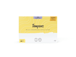 Care & Protect 12 Regular Applicator Tampons x12