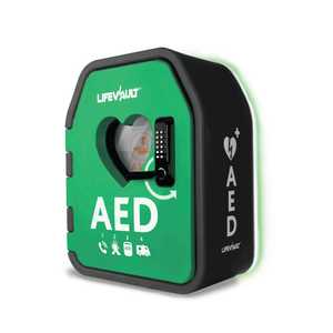 LifeVault Temperature Controlled AED Cabinet