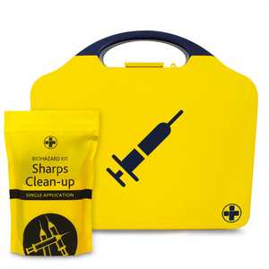 Biohazard Sharps Clean-Up Kit