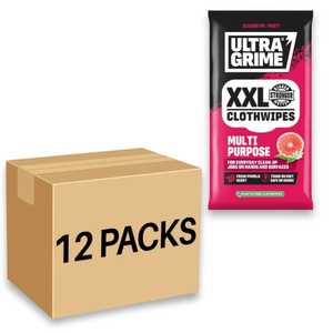 UltraGrime Multipurpose Pomelo Scent Wipes