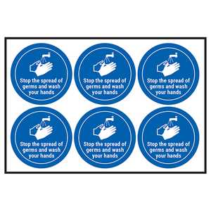 Stop The Spread Of Germs and Wash Your Hands