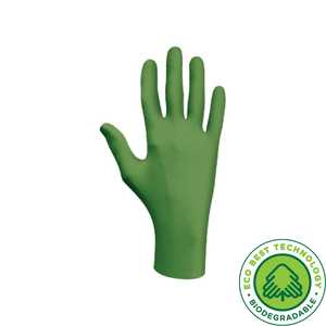 Showa 6110PF Biodegradable Disposable Nitrile Gloves