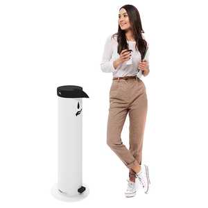 Penguin Foot-Operated Sanitiser Dispenser
