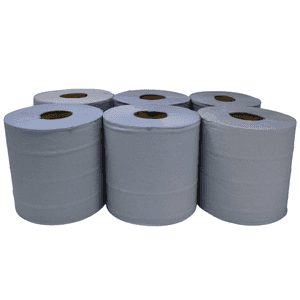 Centrefeed Rolls - 2ply - Flat Sheet - Blue