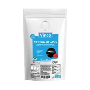 Vinco AutoWipe Dashboard Biodegradable Wipes