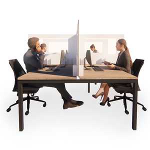 Recyclable Desk Dividing Hygiene Screens