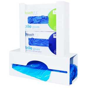 Antimicrobial 2 Glove & Apron Dispenser