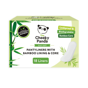 Cheeky Panda Pantyliners with Bamboo Lining & Core