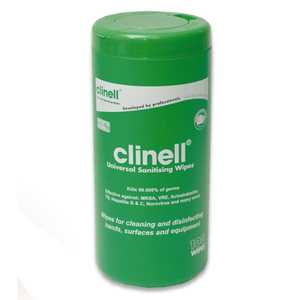 Clinell Universal Sanitising Wipes - Tub