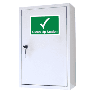 Clean Up Kit Cabinet - Empty