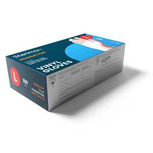 Sensator Clear Powder-Free Vinyl Gloves