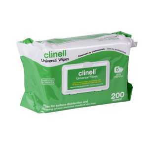 Clinell Universal Sanitising Wipes - Pack