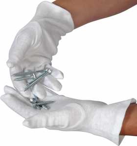 White Cotton Gloves