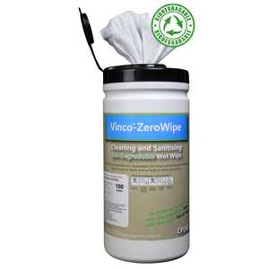 Vinco-ZeroWipe Biodegradable Wet Wipe Tubs & Refills