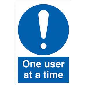One User At A Time
