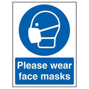 Please Wear Face Masks