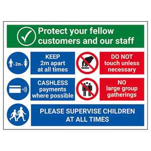 Protect Customers and Staff - Supervise Children