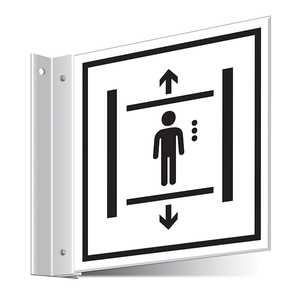 Lift Corridor Sign 