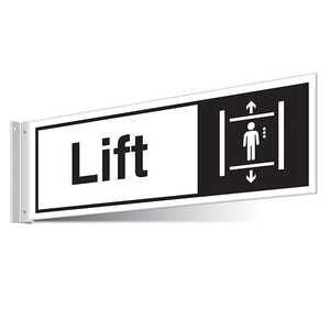 Lift Corridor Sign - Landscape