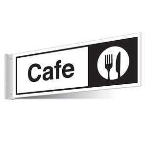 Cafe Corridor Sign - Landscape