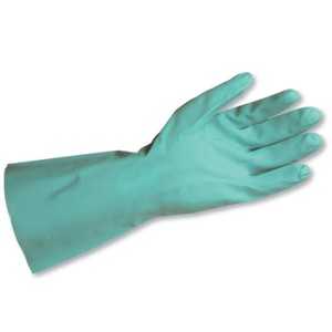 Flock Lined Nitrile Gauntlets