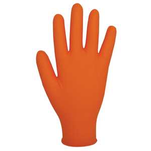 Bodyguards Finite ® Orange Grip Nitrile Gloves