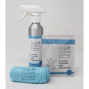 Clean Living Kitchen Cleaner and Degreaser - Starter Pack 