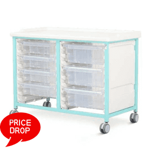 Bristol Maid Mild Steel Low Level, Double Column Trolleys