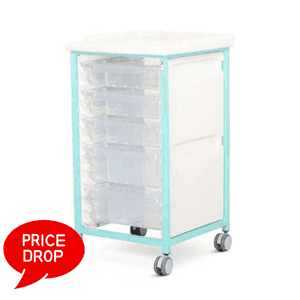 Bristol Maid Mild Steel Low Level, Single Column Trolleys