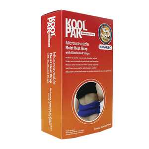 Koolpak Moist Heat Wrap with Elasticated Strap