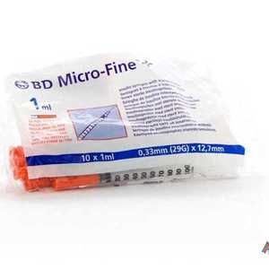 BD Micro-Fine+ 29G, 1ml Syringes