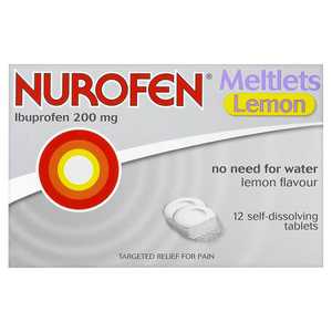 Nurofen Meltlets Lemon