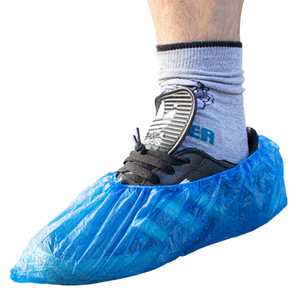 Disposable 16" Blue Overshoes