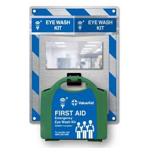 Premium BS8599-1 Eye Wash Point - Silver