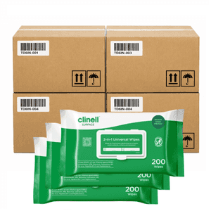 Clinell Universal Sanitising Wipes - Bulk Buy